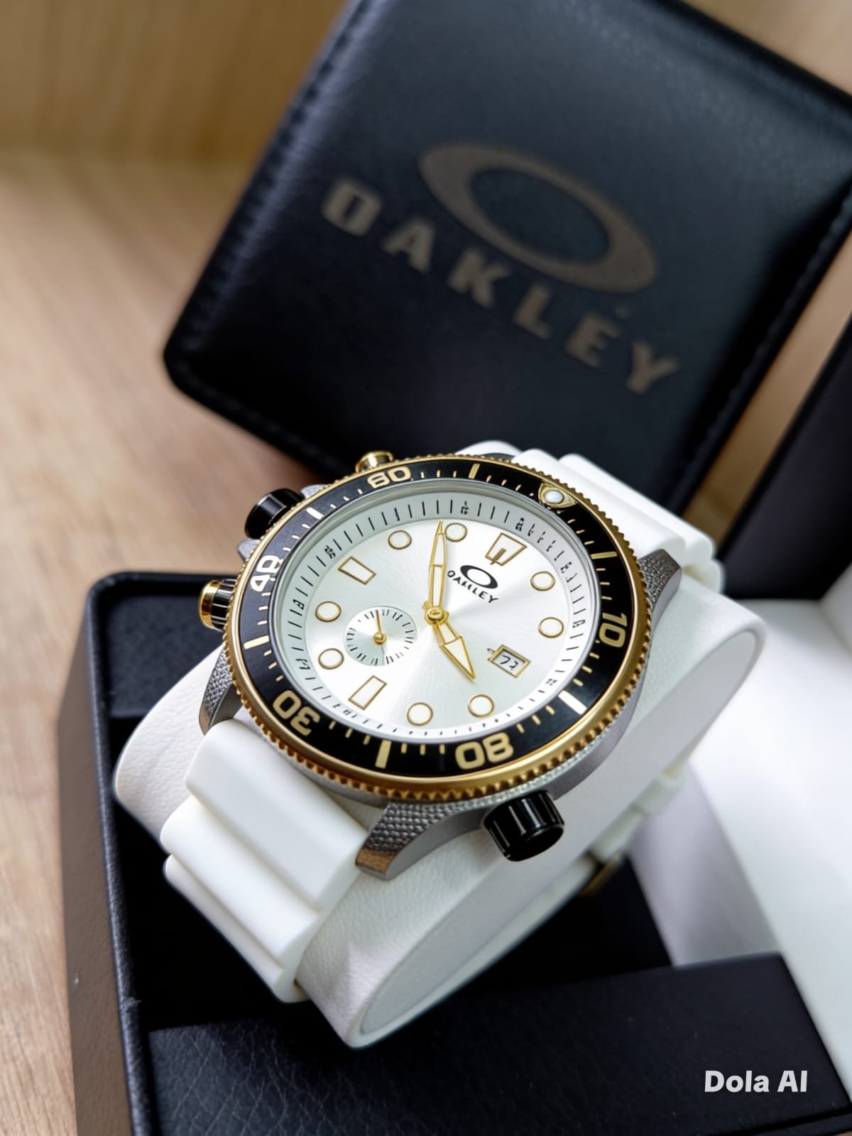 Diver Blanco Dorado